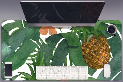 Tapete para secretária Abacaxi tropical