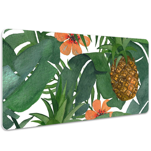 Tapete para secretária Abacaxi tropical