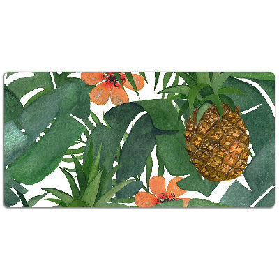 Tapete para secretária Abacaxi tropical