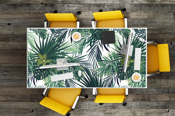 Tapete de secretária Folhas tropicais