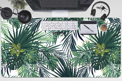 Tapete de secretária Folhas tropicais
