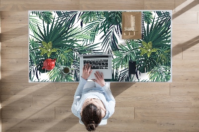 Tapete de secretária Folhas tropicais