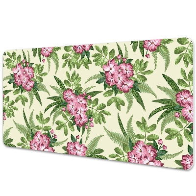 Tapete de secretária Flores tropicais