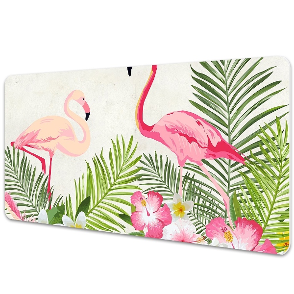 Tapete de secretária Dois flamingos