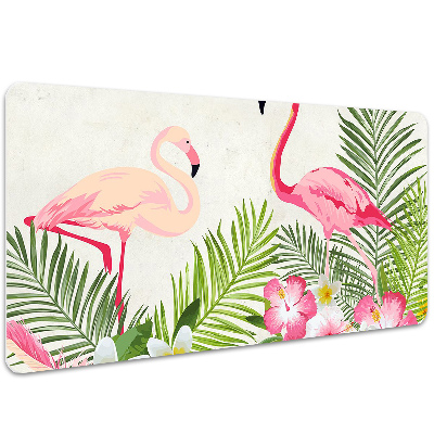 Tapete de secretária Dois flamingos