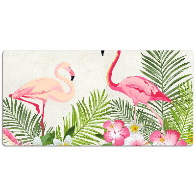 Tapete de secretária Dois flamingos