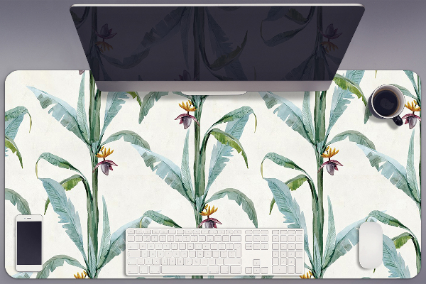 Base de secretária Plantas tropicais