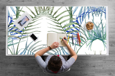 Tapete para secretária Folhas tropicais
