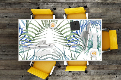 Tapete para secretária Folhas tropicais