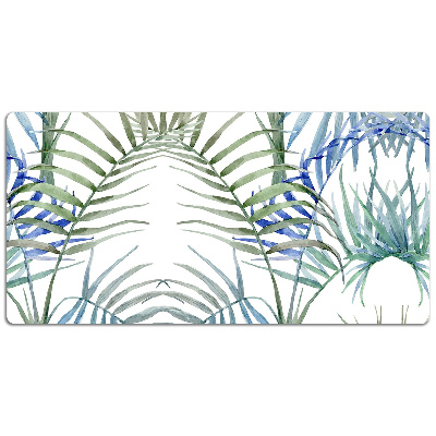 Tapete para secretária Folhas tropicais