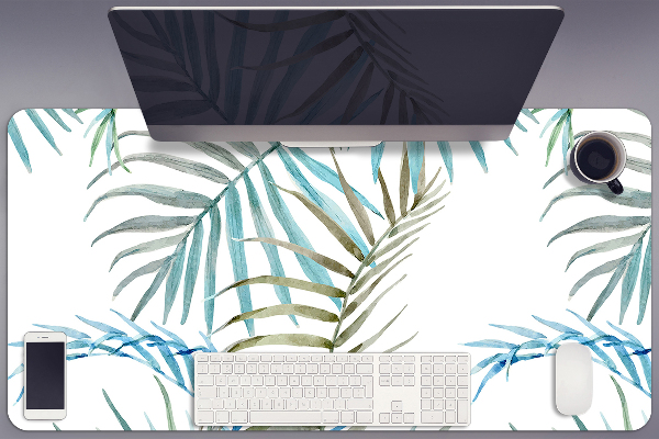 Tapete de secretária Folhas tropicais