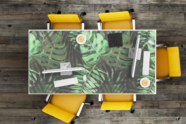 Tapete para secretária Monstera tropical
