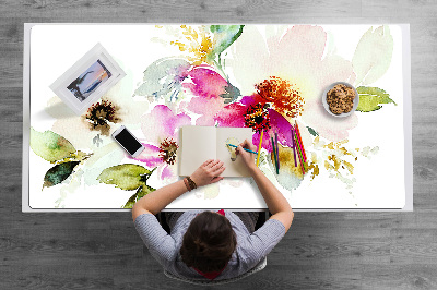 Tapete de secretária Um buquê de flores