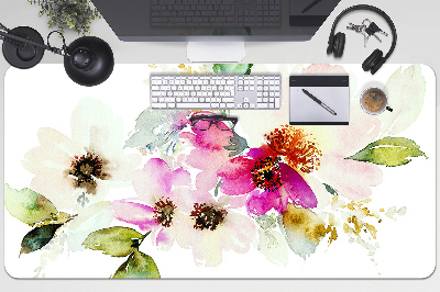 Tapete de secretária Um buquê de flores