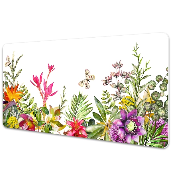 Tapete para secretária Plantas tropicais