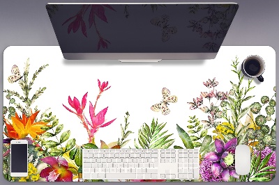 Tapete para secretária Plantas tropicais
