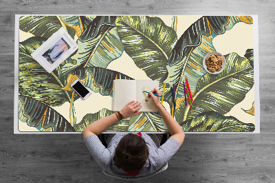 Tapete de secretária Folhas tropicais