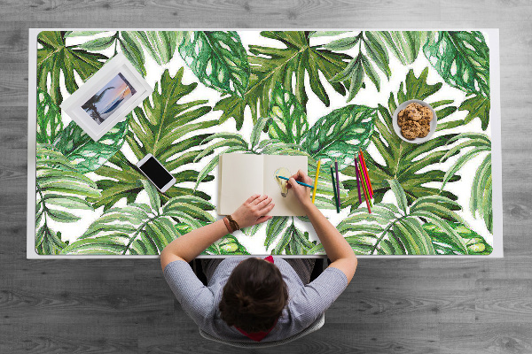 Base de secretária Folhas tropicais