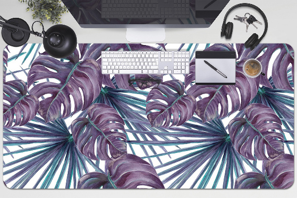 Base de secretária Folhas de Monstera