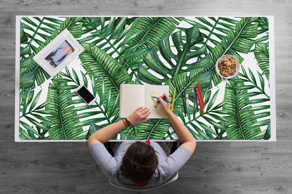 Base de secretária Folhas tropicais