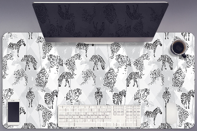 Tapete de secretária Tigres e zebras