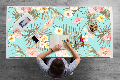 Base de secretária Flores em tons pastel