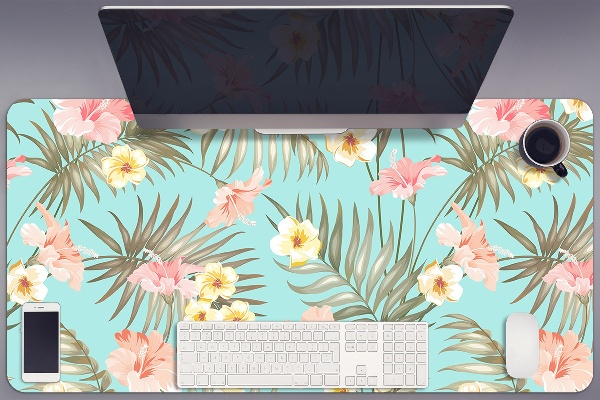 Base de secretária Flores em tons pastel