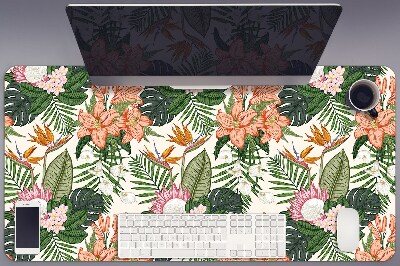 Base de secretária Mural de flores