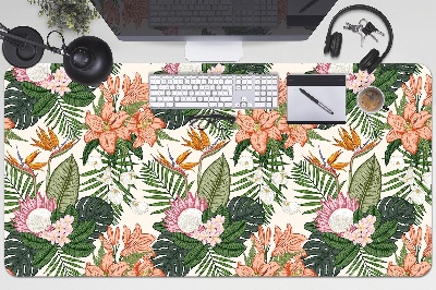Base de secretária Mural de flores