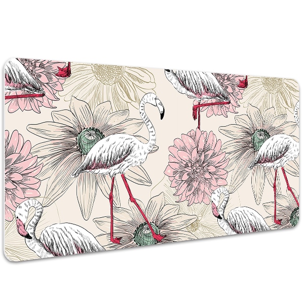 Base de secretária Flamingo rosa