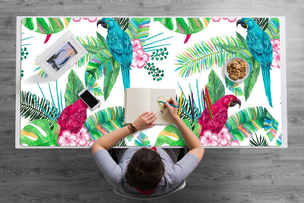 Tapete para secretária Mural de papagaio