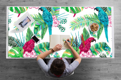 Tapete para secretária Mural de papagaio
