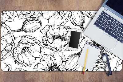 Base de secretária Motivo floral