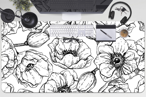 Base de secretária Motivo floral