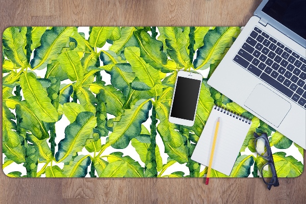 Tapete para secretária Folhas de aquarela