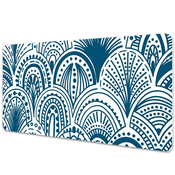 Tapete para secretária Abstração Boho