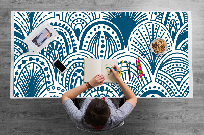 Tapete para secretária Abstração Boho