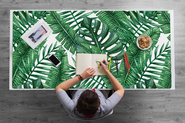 Tapete para secretária Folha de Monstera