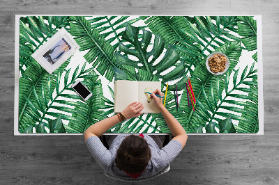 Tapete para secretária Folha de Monstera