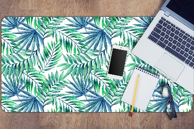 Tapete para secretária Folhas pintadas