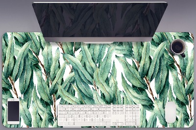 Tapete de secretária Folhas pintadas