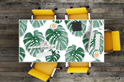 Tapete de secretária Folhas de Monstera
