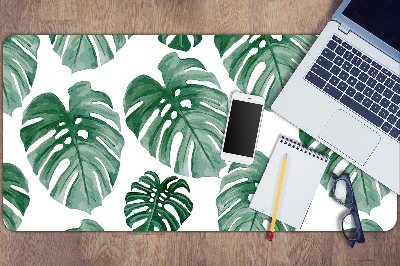 Tapete de secretária Folhas de Monstera