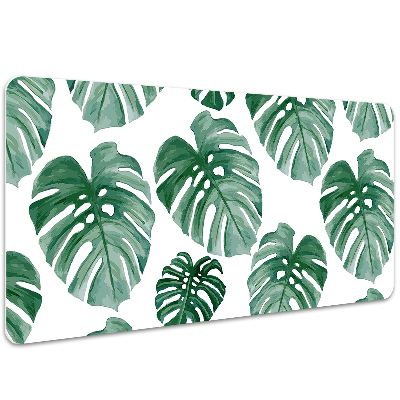 Tapete de secretária Folhas de Monstera