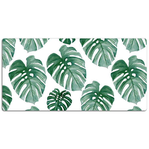 Tapete de secretária Folhas de Monstera
