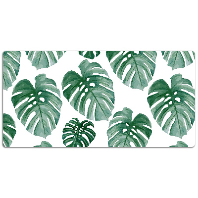 Tapete de secretária Folhas de Monstera