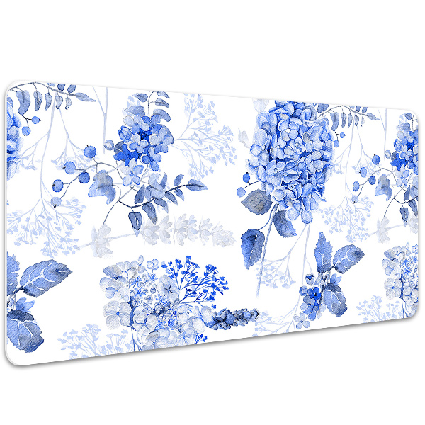 Base de secretária Hortênsia azul