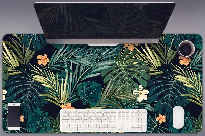 Tapete para secretária Flores e folhas