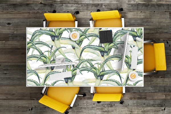 Tapete de secretária Pintura de aloe vera