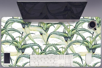 Tapete de secretária Pintura de aloe vera